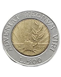 San Marino 500 Liras 1993 - Novo Crescimento