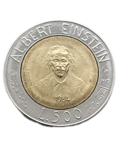 San Marino 500 Liras 1984 - Albert Einstein