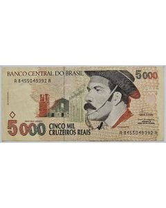Brasil C239 5000 Cruzeiros Reais 1993 - Gaúcho