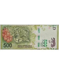 Argentina 500 Pesos 2018