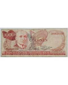 Costa Rica 1000 Colones 1986