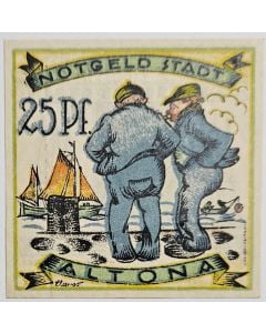Cidade de Altona 25 Pfennig 1921