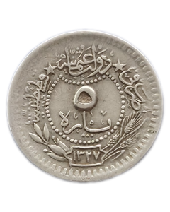 Império Otomano 5 Para 1909