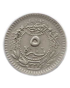 Império Otomano 5 Para 1909