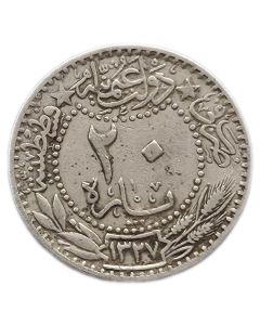 Império Otomano 20 Para 1909