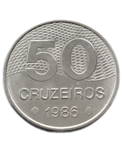 Brasil 50 Cruzeiros 1986