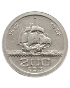 Brasil 200 Réis 1932 - 400º Aniversário - Colonização do Brasil