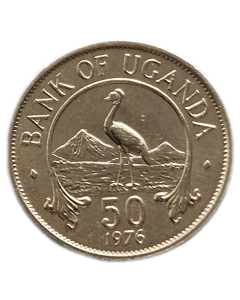 Uganda 50 Cents 1976