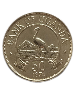 Uganda 50 Cents 1976