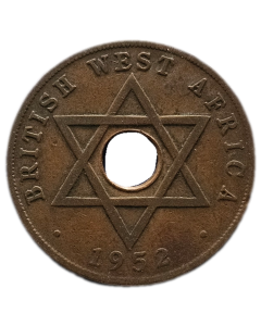África Ocidental Britânica 1 Penny 1952
