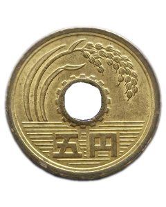 Japão 5 Ienes 1983