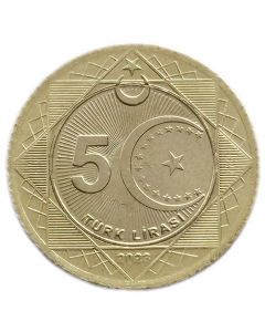 Turquia 5 Liras 2023 FC -100º Aniversário da República