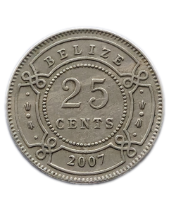 Belize 25 Cêntimos 2007
