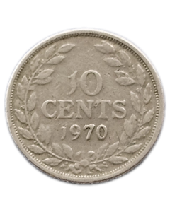 Libéria 10 Cents 1970