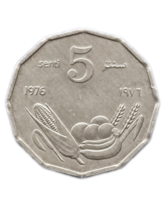 Somália 5 Senti 1976