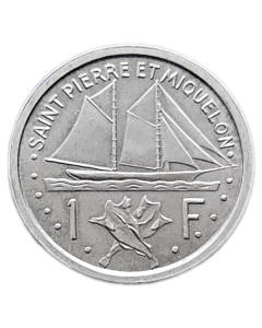 Saint-Pierre e Miquelon 1 Franco 1948