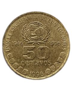 Argentina 50 Centavos 1996 - 50º Aniversário UNICEF