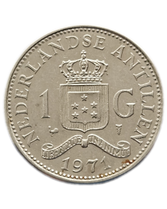 Antilhas Holandesas 1 Gulden 1971