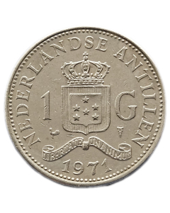 Antilhas Holandesas 1 Gulden 1971