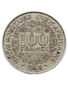 África Ocidental (BCEAO) 100 Francos 1968
