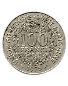 África Ocidental (BCEAO) 100 Francos 1975