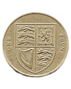 Reino Unido 1 Libra 2014 - Escudo Britânico