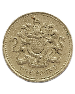 Reino Unido 1 Libra 1993 - Armas Reais