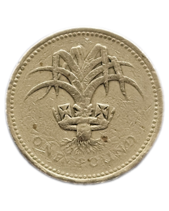 Reino Unido 1 Libra 1985 - País de Gales
