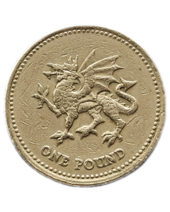 Reino Unido 1 Libra 2000 - País de Gales - Dragão Galês