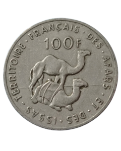 Afars e Issas 100 francos 1970 