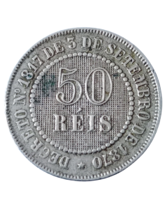 Brasil 50 réis 1886
