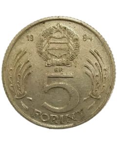 Hungria 5 Forint 1984