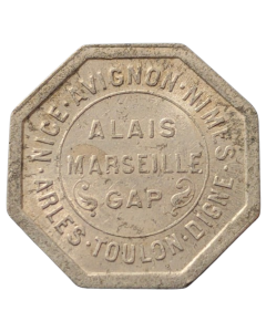 Região de Provença-Alpes-Côte d'Azur 25 cents 1921 
