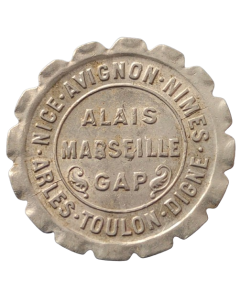 Região de Provença-Alpes-Côte d'Azur 10 centavos 1921 