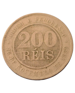 Brasil 200 Réis 1896