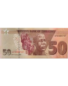 Zimbabue 50 Dólares 2020 FE