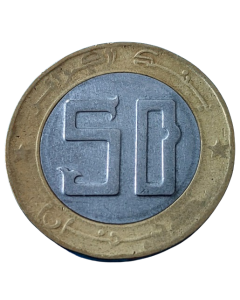 Argélia 50 Dinar 1992