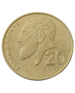 Chipre 20 Cêntimos 2001