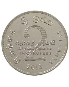 Sri Lanka 2 Rúpias 2013 