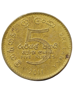 Sri Lanka 5 Rúpias 2011