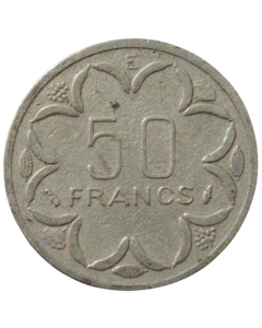 África Central (BEAC) 50 Francos 1979 E (Camarões)