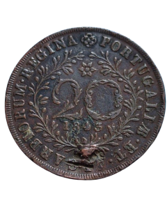 Açores 20 Reis 1843