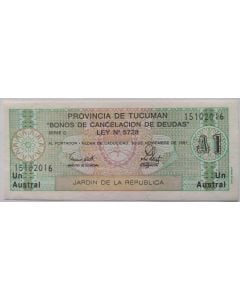 Tucumán (províncias argentinas) 1 Austral 1988