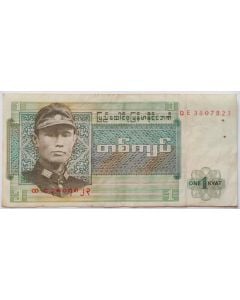 Mianmar 1 Kyat 1972