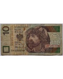 Polônia 10 Zloty 1994