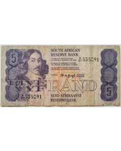 África do Sul 5 Rands 1981