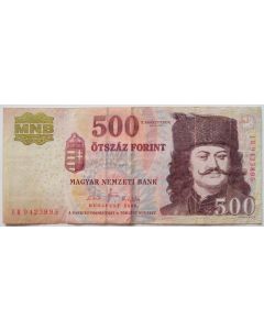 Hungria 500 Forints 2008