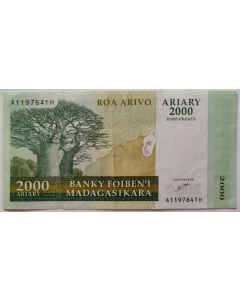 Madagáscar 2.000 Ariary 2004