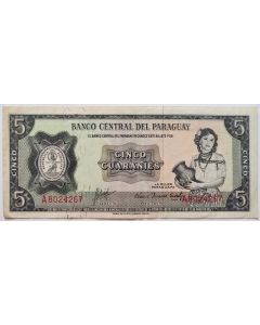 Paraguai 5 Guaranis 1963
