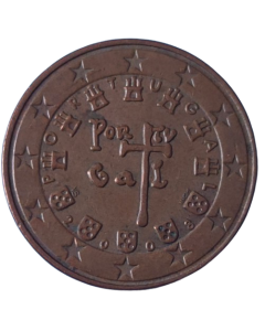 Portugal 5 Cents 2008